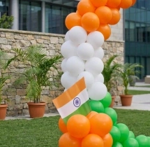 festival decorations Simple Independence Day Ring Decoration