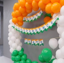 festival decorations Tricolour Independence Day Ring Decoration