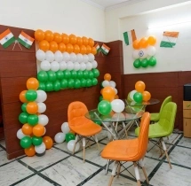 festival decorations Office Independence Day Balloon Decoration