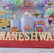 birthday Playful Cocomelon Theme Balloon Decor
