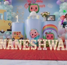 birthday Playful Cocomelon Theme Balloon Decor