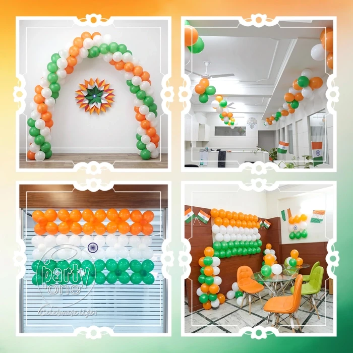 festival decorations Office Independence Day Balloon Decoration