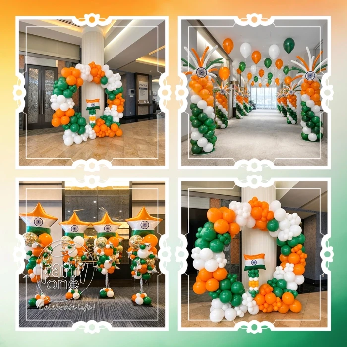 festival decorations Independence Day Balloon Ring Decor