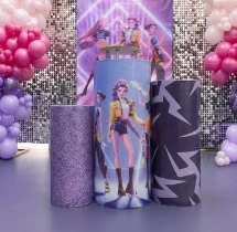 birthday Kpop Theme Birthday Stage Decoration
