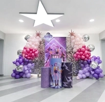 birthday Kpop Theme Birthday Stage Decoration