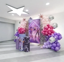 birthday Kpop Theme Birthday Stage Decoration