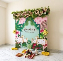 decorations Annaprashan Ceremony Backdrop Decoration