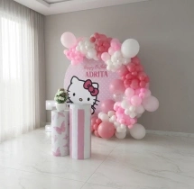 birthday Pastel Pink Hello Kitty Birthday Decor