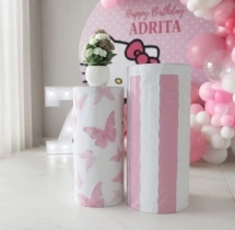birthday Pastel Pink Hello Kitty Birthday Decor