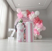 birthday Pastel Pink Hello Kitty Birthday Decor