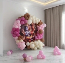 birthday Lord Krishna Theme Birthday Decoration
