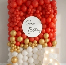 birthday Happy Birthday Colourful Balloon Decoration