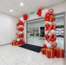 festival decorations Christmas Entrance Balloon Arch Decoration