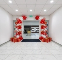 festival decorations Christmas Entrance Balloon Arch Decoration