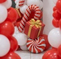 festival decorations Christmas Entrance Balloon Arch Decoration