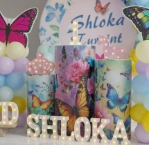 birthday Wings of Joy Butterfly Theme Decoration