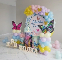 birthday Wings of Joy Butterfly Theme Decoration