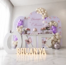 birthday Onederful Butterfly Premium Decor