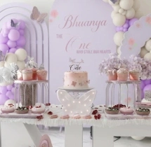 birthday Onederful Butterfly Premium Decor