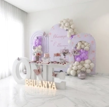 birthday Onederful Butterfly Premium Decor