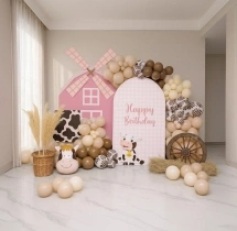 birthday Cow Farm Theme Birthday Decoration