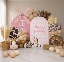 birthday Cow Farm Theme Birthday Decoration