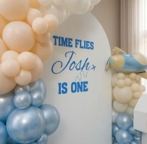 birthday Superb Airplane Balloon Decoration
