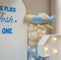birthday Superb Airplane Balloon Decoration