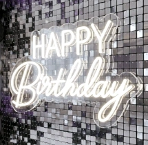 birthday Sparkling Sequin Theme Balloon Decoration