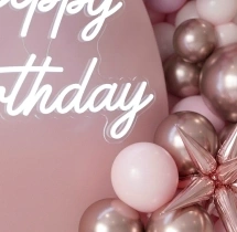 birthday Premium Pastel Birthday Balloon Decoration