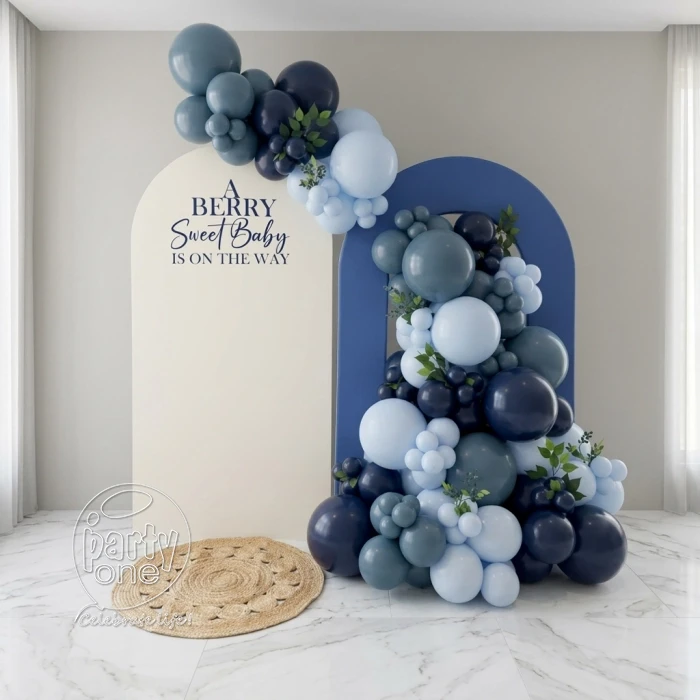 birthday Navy Blue Birthday Balloon Decoration