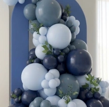 birthday Navy Blue Birthday Balloon Decoration
