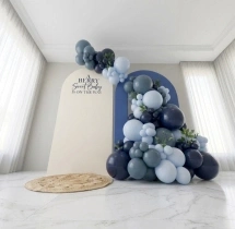 birthday Navy Blue Birthday Balloon Decoration
