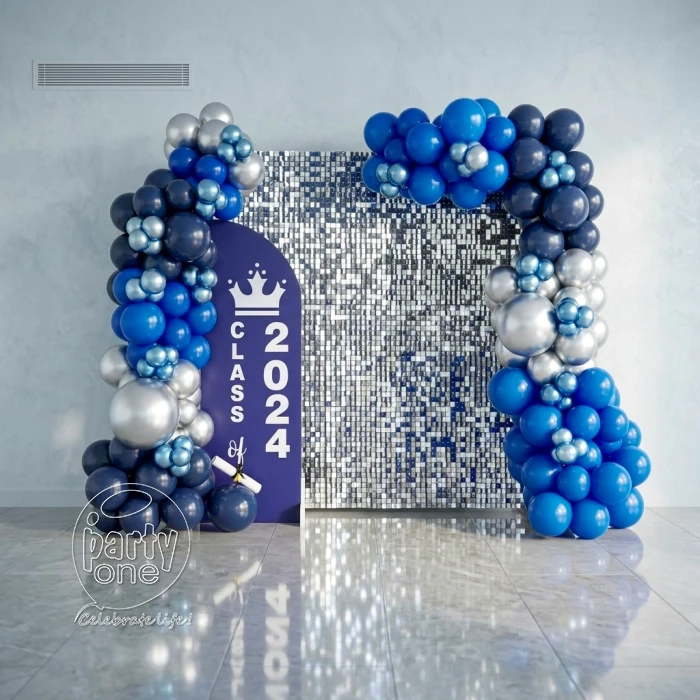 decorations Graduation Day Sequin Theme Balloon Decoration