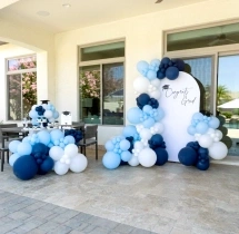 decorations Classy Graduation Day Balloon Backdrop Decoration