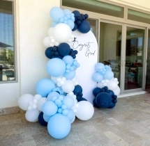 decorations Classy Graduation Day Balloon Backdrop Decoration