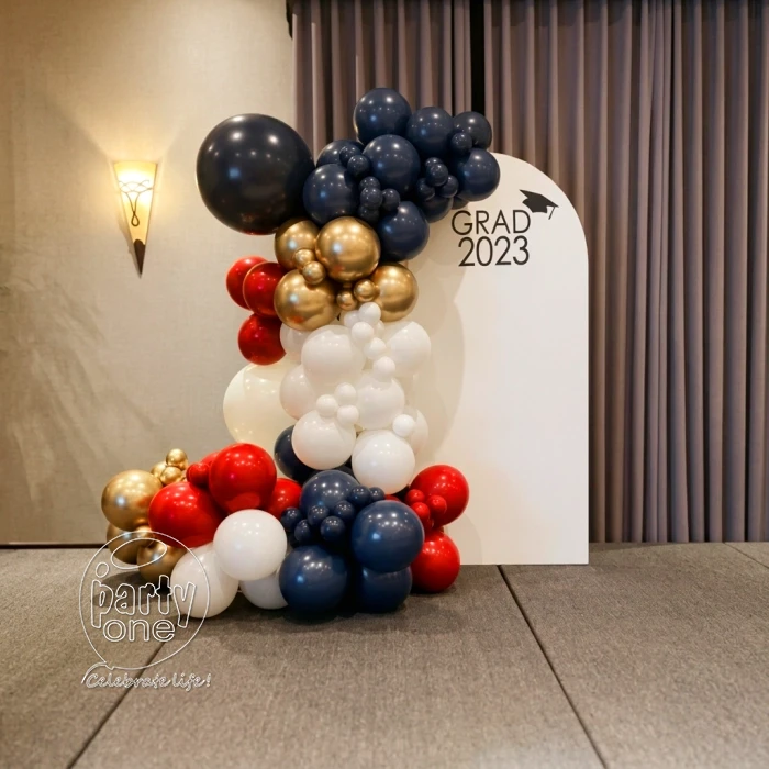 decorations Multi color Balloon Graduation Day Decor