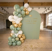decorations Sage Green Theme Graduation Celebration Decor