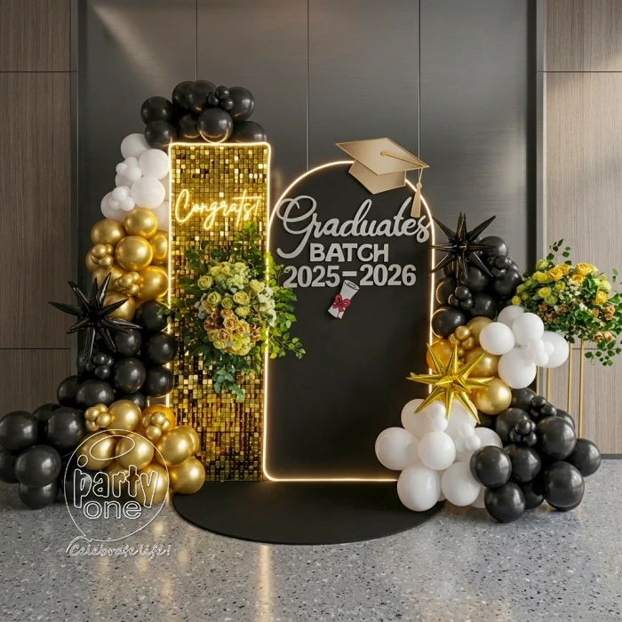 decorations Luxury Graduation Day Celebration Setup