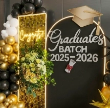 decorations Luxury Graduation Day Celebration Setup
