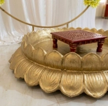 decorations Grand Lily Ring Haldi Ceremony Stage Decor