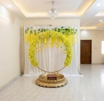 decorations Grand Lily Ring Haldi Ceremony Stage Decor