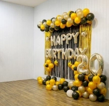 birthday Sophisticated 20th Birthday Celebration Decor