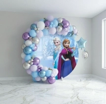 birthday Frozen Theme Balloon Decor