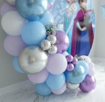 birthday Frozen Theme Balloon Decor