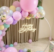 birthday Rainbow Wonderscape Theme Decoration