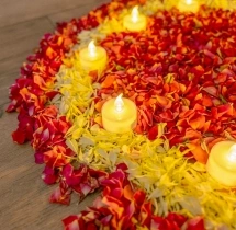 decorations Rose Petals Hearty Pathway Surprise Decoration