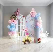 birthday Butterfly Pastel Theme Decoration