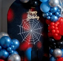 birthday Ultimate Spiderman Balloon Decoration