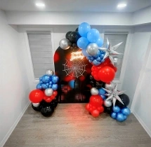 birthday Ultimate Spiderman Balloon Decoration